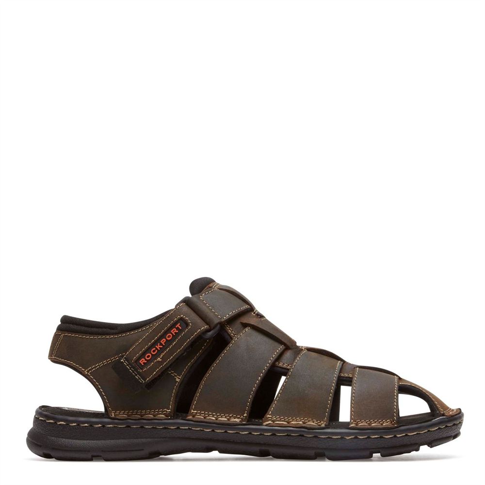 Rockport Canada Darwyn - Mens Sandals Brown (YOD450328)